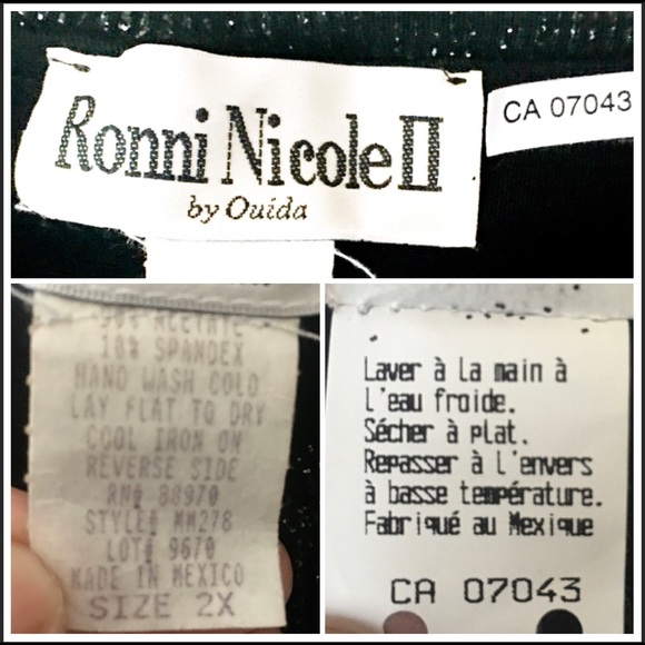 2x Vintage Ronni Nicole by Ouida Versatile Tank - Picture 8 of 8